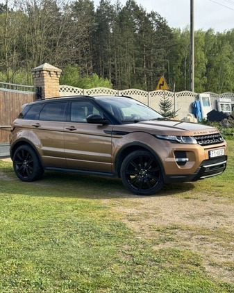 Land Rover Range Rover Evoque cena 99900 przebieg: 146000, rok produkcji 2014 z Lubsko małe 781